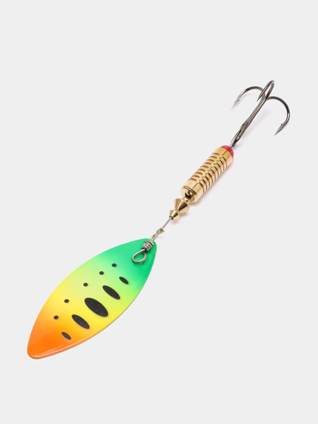 Черный блесны Alleria от Pike: Многоцветные Вращающиеся Приманки, 5, 11, 14, 25 грамм