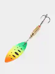Черный блесны Alleria от Pike: Многоцветные Вращающиеся Приманки, 5, 11, 14, 25 грамм