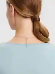 Серебряный цепочка на шею с подвеской сердце женская