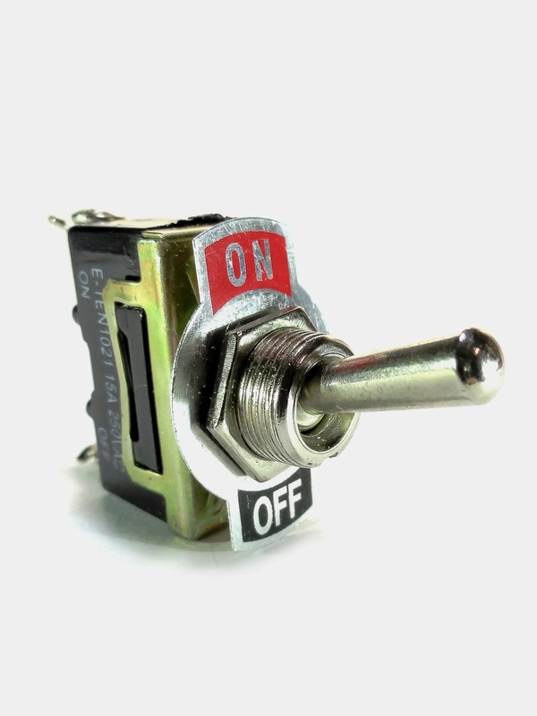 Тумблер KN3-101(A) on-off (15A 250VAC), (2 контакта)