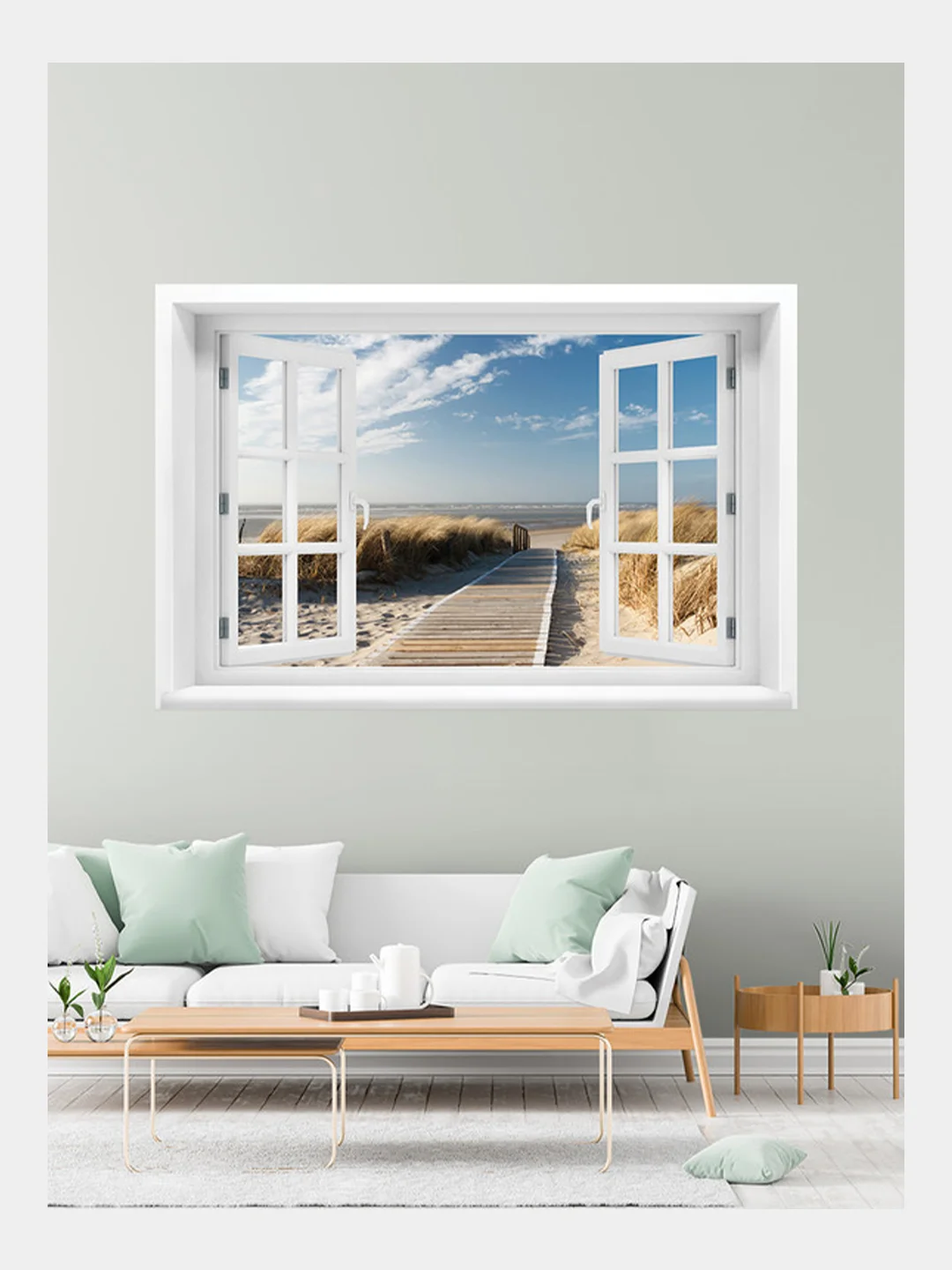 Бумажные фотообои Postermarket "Дорога к морю", 180х119 см