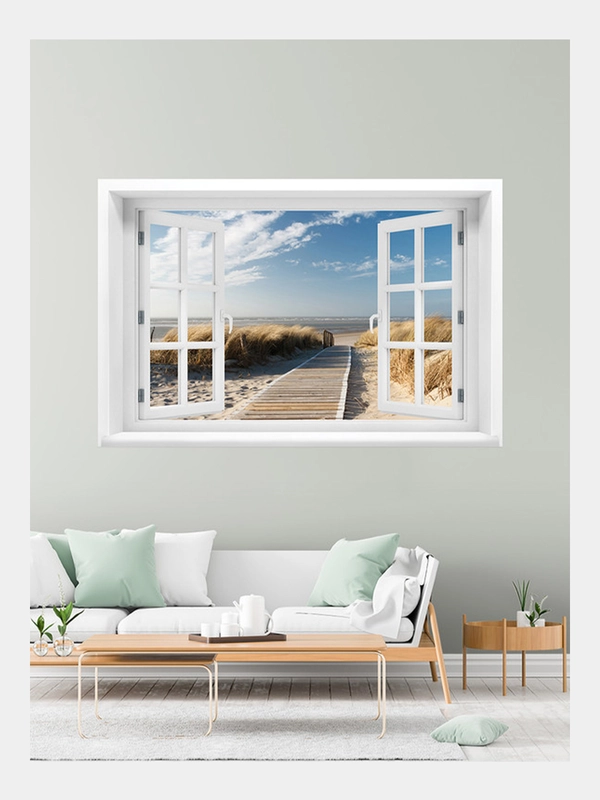 Бумажные фотообои Postermarket "Дорога к морю", 180х119 см