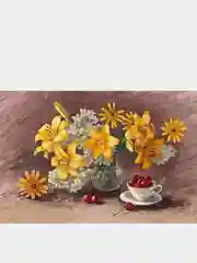Бумажные фотообои "Натюрморт", 119х180 см