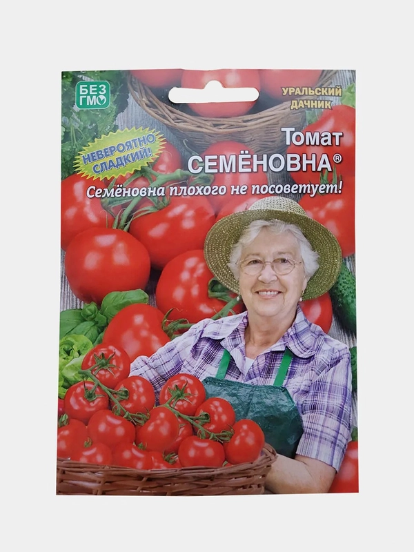 Томат Семёновна (семена уральский дачник)