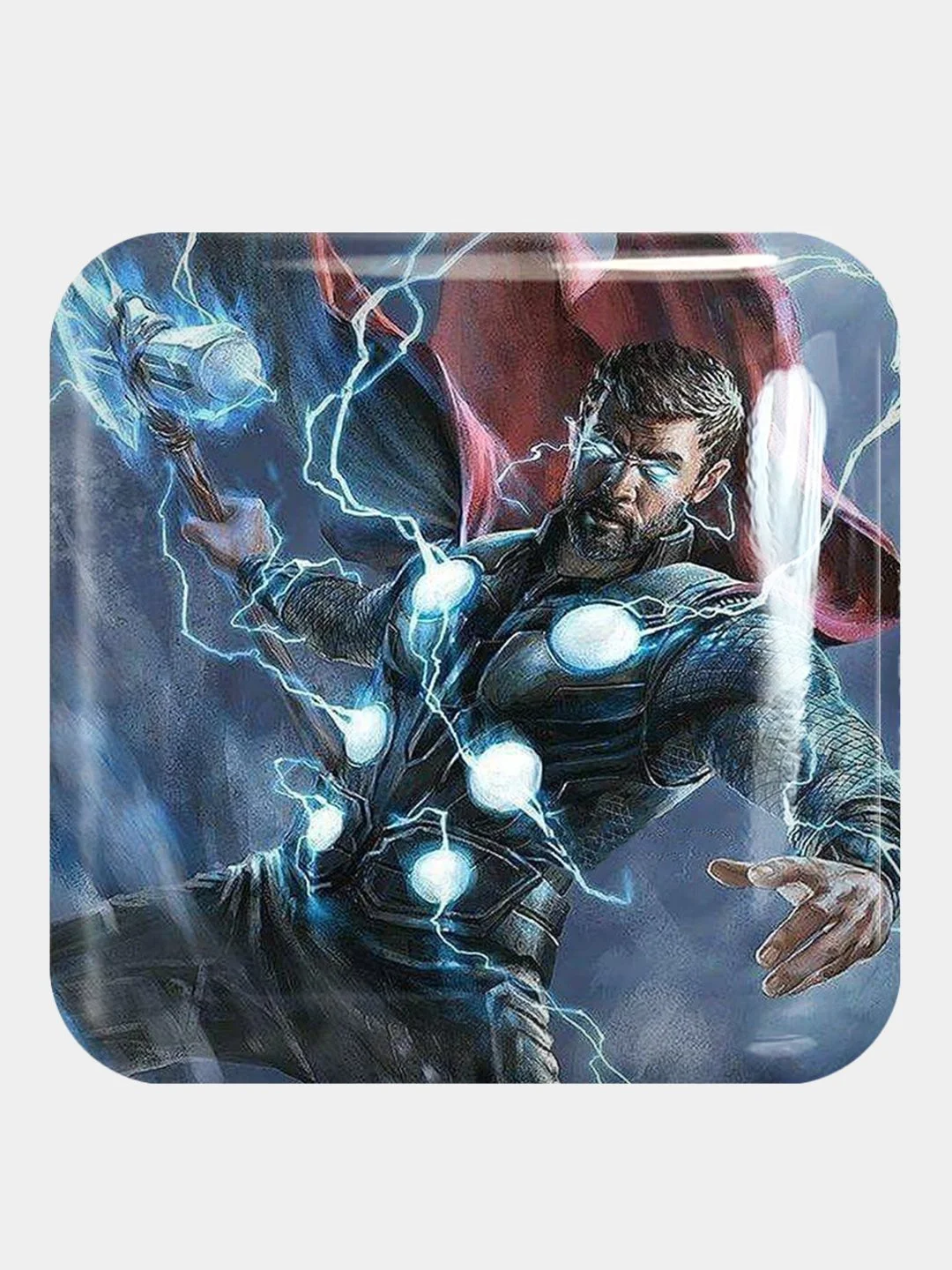 Оливковый 3d стикеры (наклейки) на телефон Marvel Мстители