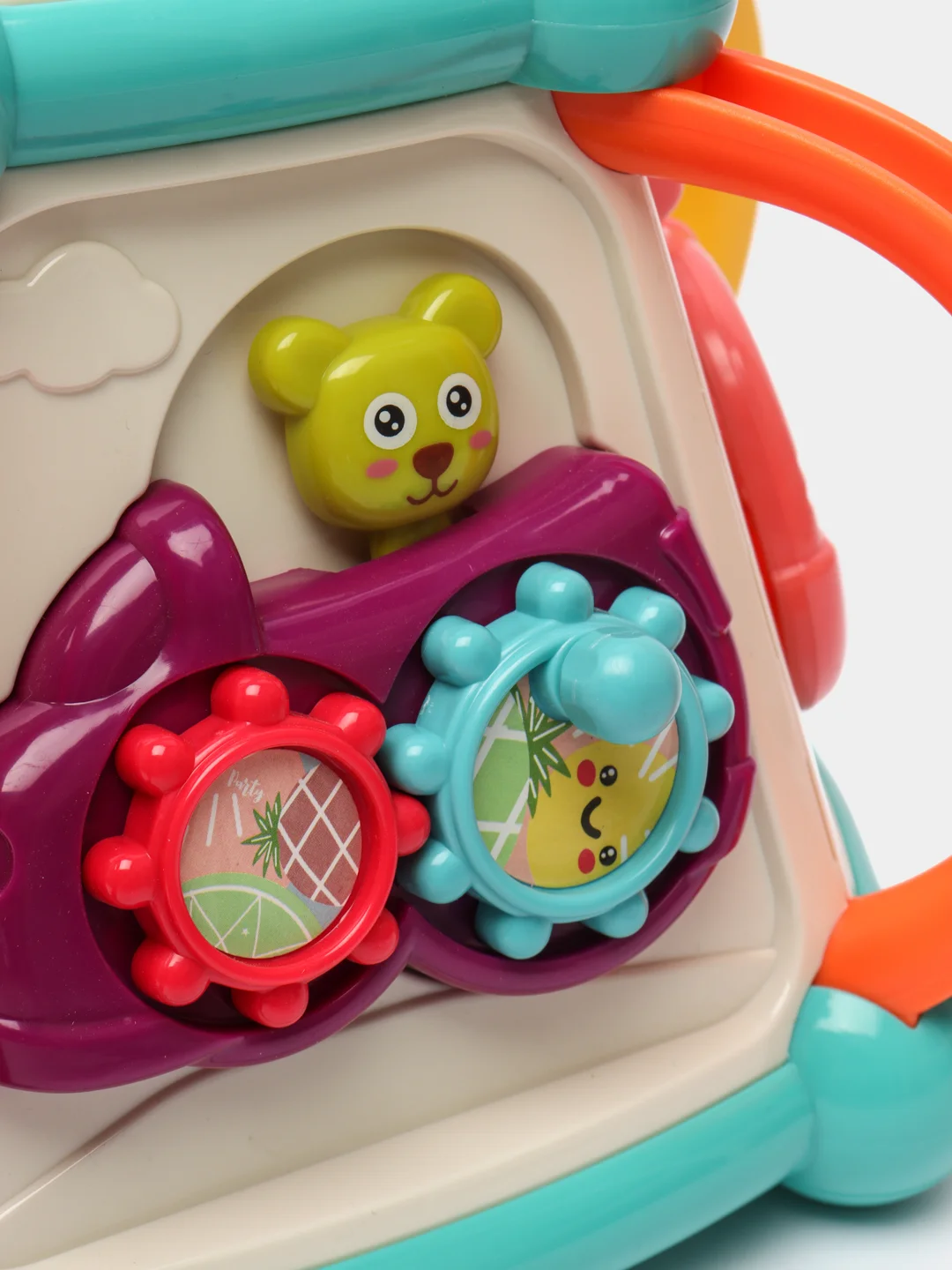 Игровой развивающий центр бизиборд 7в1 для малыша со светом и звуком