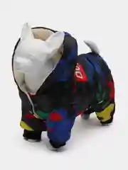 Синий куртка для собак зимняя