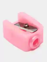 Розовый точилка для карандашей