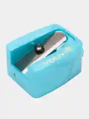 Голубой точилка для карандашей