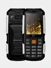 Черный кнопочный телефон BQ-2430 TANK POWER