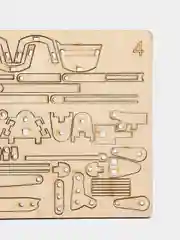 Сборная модель "Трактор-экскаватор"