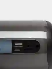 Белый портативная Bluetooth-колонка Pluse 5 mini, с радио и светомузыкой, беспроводная