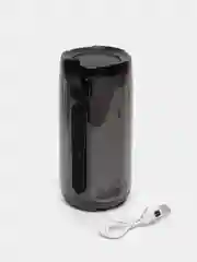 Белый портативная Bluetooth-колонка Pluse 5 mini, с радио и светомузыкой, беспроводная