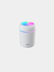 Мини увлажнитель и очиститель воздуха для дома и машины с подсветкой на USB
