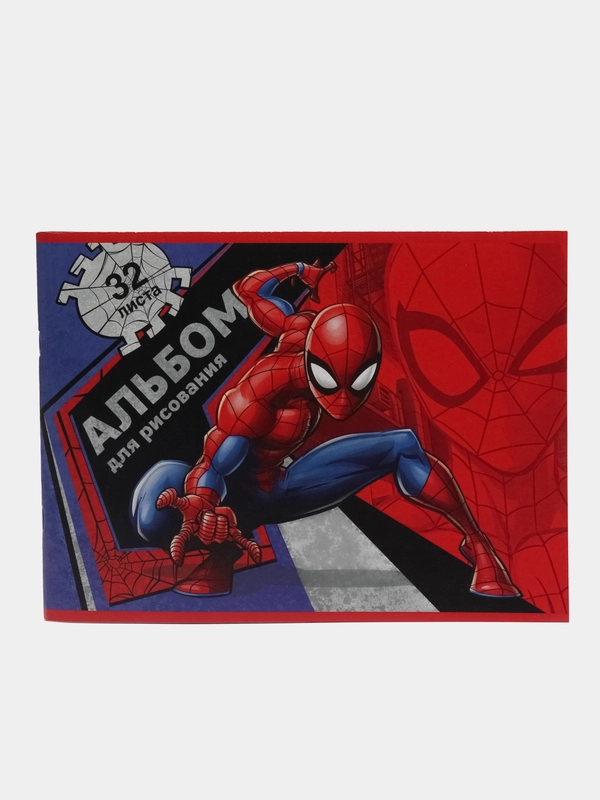 Альбом для рисования А4, 32 листов, Spider-man