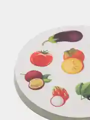 Настольная игра Дуббль. Овощи и фрукты на реакцию и внимание, 20 карт, 5+ (vvv)