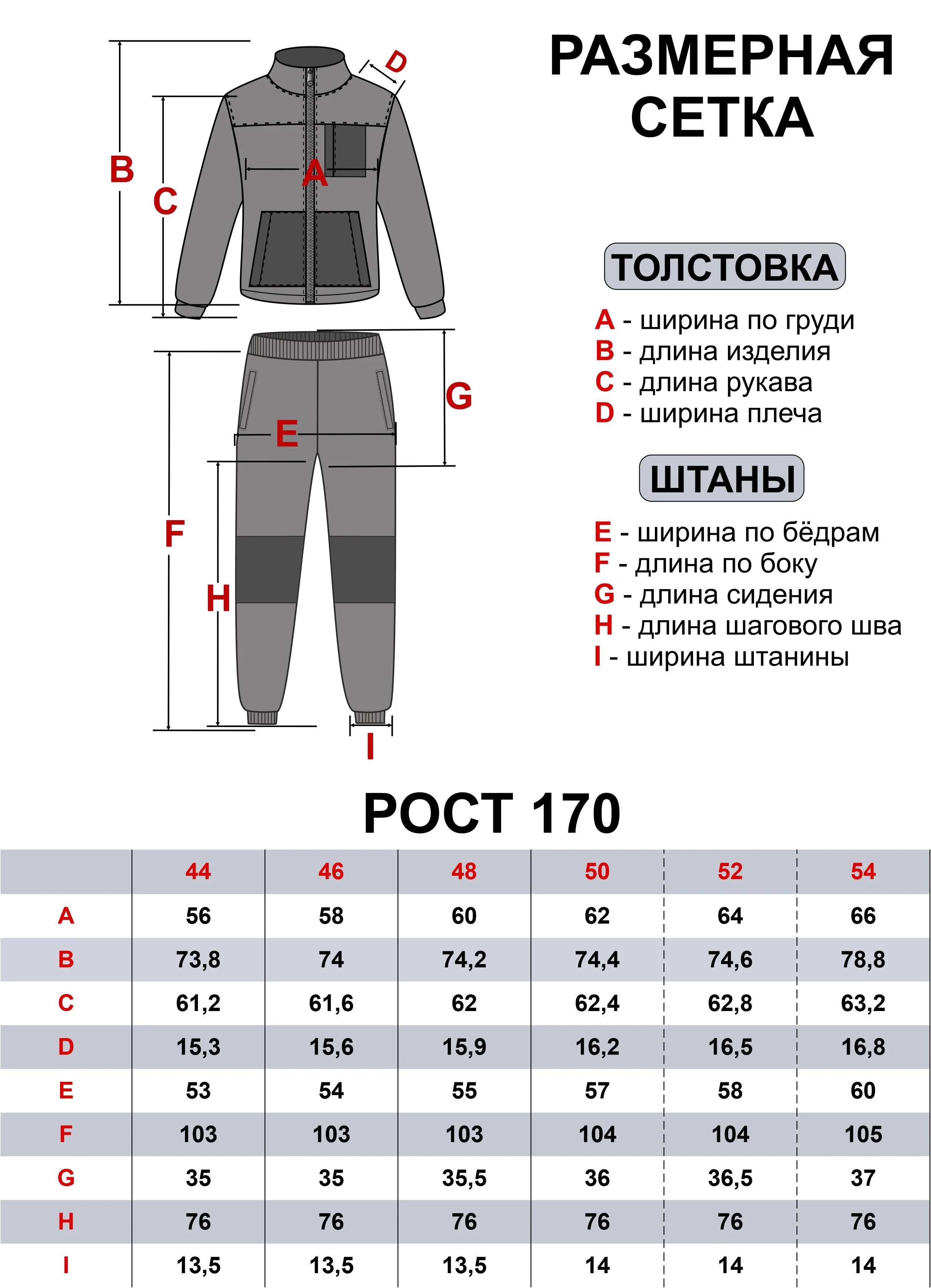 Костюм мужской, флисовый