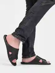 Черный сланцы мужские для бассейна, 2 цвета