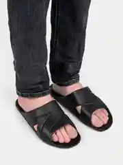 Черный сланцы мужские для бассейна, 2 цвета