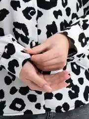 Слоновая кость рубашка женская, леопардовая
