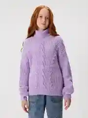 Свитер для девочки ACOOLA бъёмный, вязаный из синели