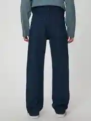 Темно-синий джинсы для мальчика ACOOLA утепленные, Regular fit, из хлопкового денима с флисом с изнаночной стороны