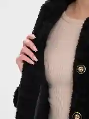 Хром дубленка женская Teddy