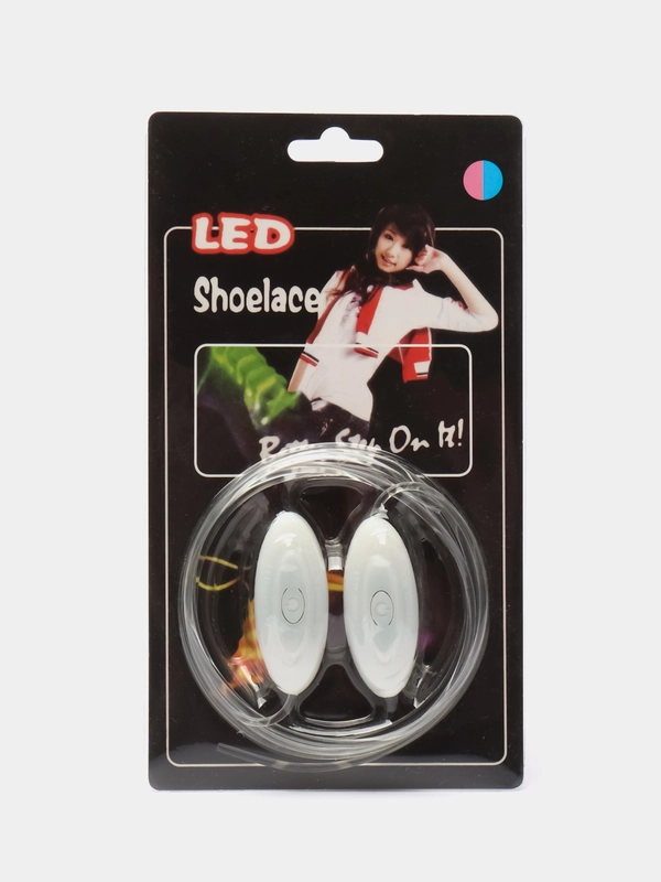 Шнурки светящиеся LED