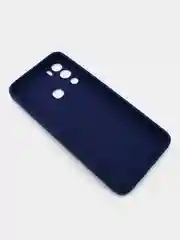 Багровый чехол силиконовый с принтом и защитой камеры для Infinix HOT 12i