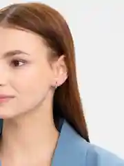 Золотой серьги-кольца, маленькие конго