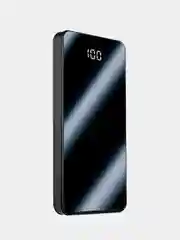 Черный внешний аккумулятор Perfeo, с дисплеем, 10000 mAh