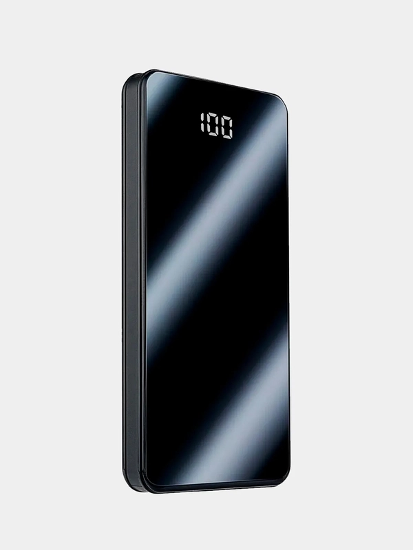Внешний аккумулятор Perfeo, с дисплеем, 10000 mAh