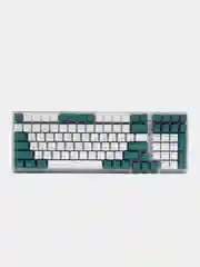 Серый клавиатура механическая, игровая, с подсветкой, FREE WOLF K3 HOTSWAP, белая, чёрная
