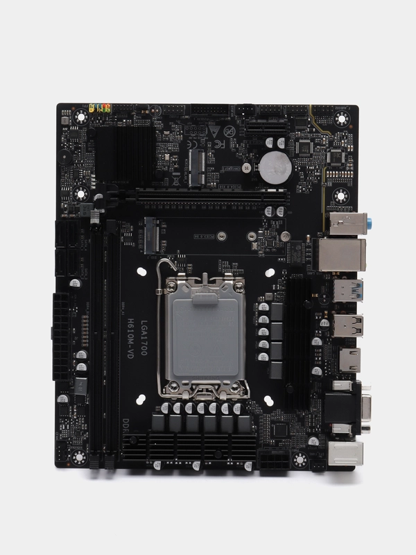Материнская плата H610M-VD, LGA 1700, Intel Core i3/i5/i7, Micro-ATX, OEM