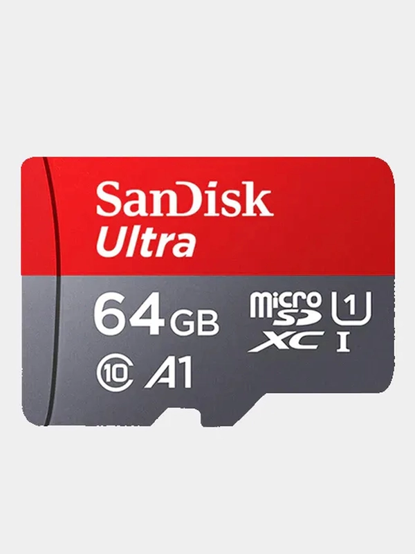 Карта памяти SanDisk MicroSD 64 / 128 / 256 ГБ