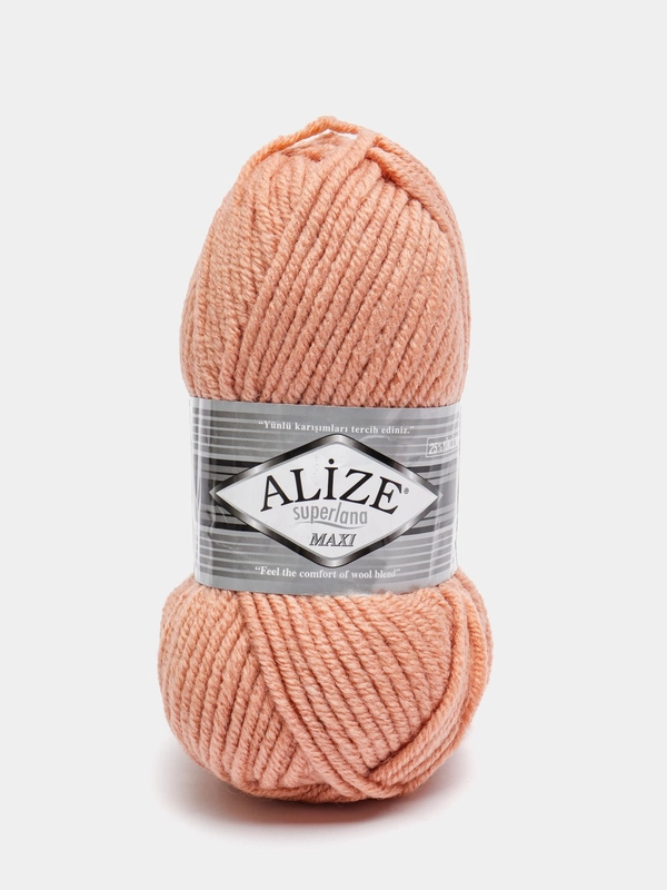 Шерсть Пряжа Alize Superlana maxi