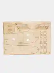 Сборная модель - парусный корабль "АССОЛЬ"