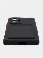 Черный чехол с отделением для пластиковой карты XIAOMI 11T / XIAOMI 11T pro