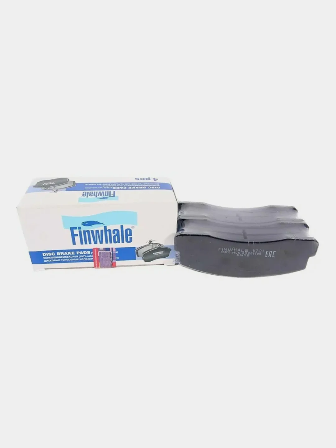 Тормозные колодки передние дисковые FINWHALE V221