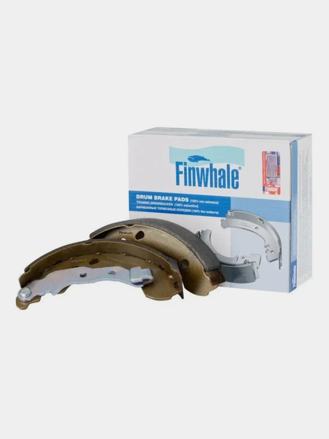 Тормозные колодки задние барабанные FINWHALE VR812