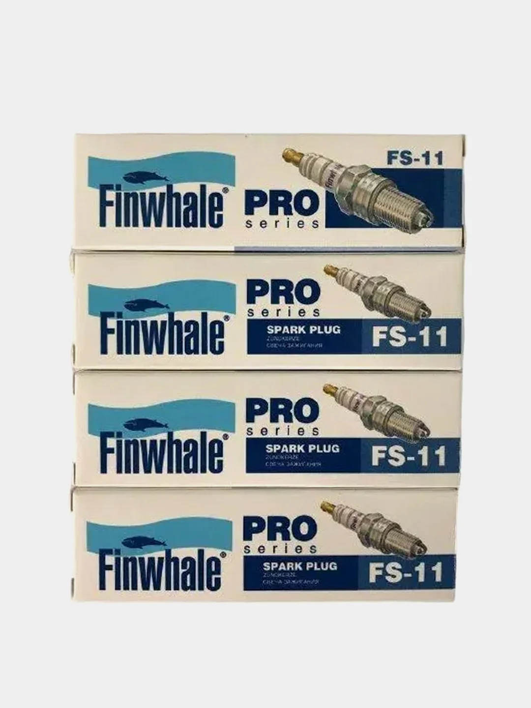Свечи зажигания FINWHALE FS11, комплект 4 штуки