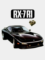 Сборочная модель 1/24 Мазда Mazda RX-7 R1, с внутренней конструкцией двигателя