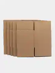 Коробка картонная для упаковки, 15 х 15 х 15 см, 5 штук в упаковке