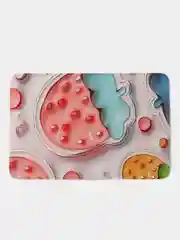 Конфетный коврик для ванной комнаты, с эффектом 3D, впитывающий, разные модели