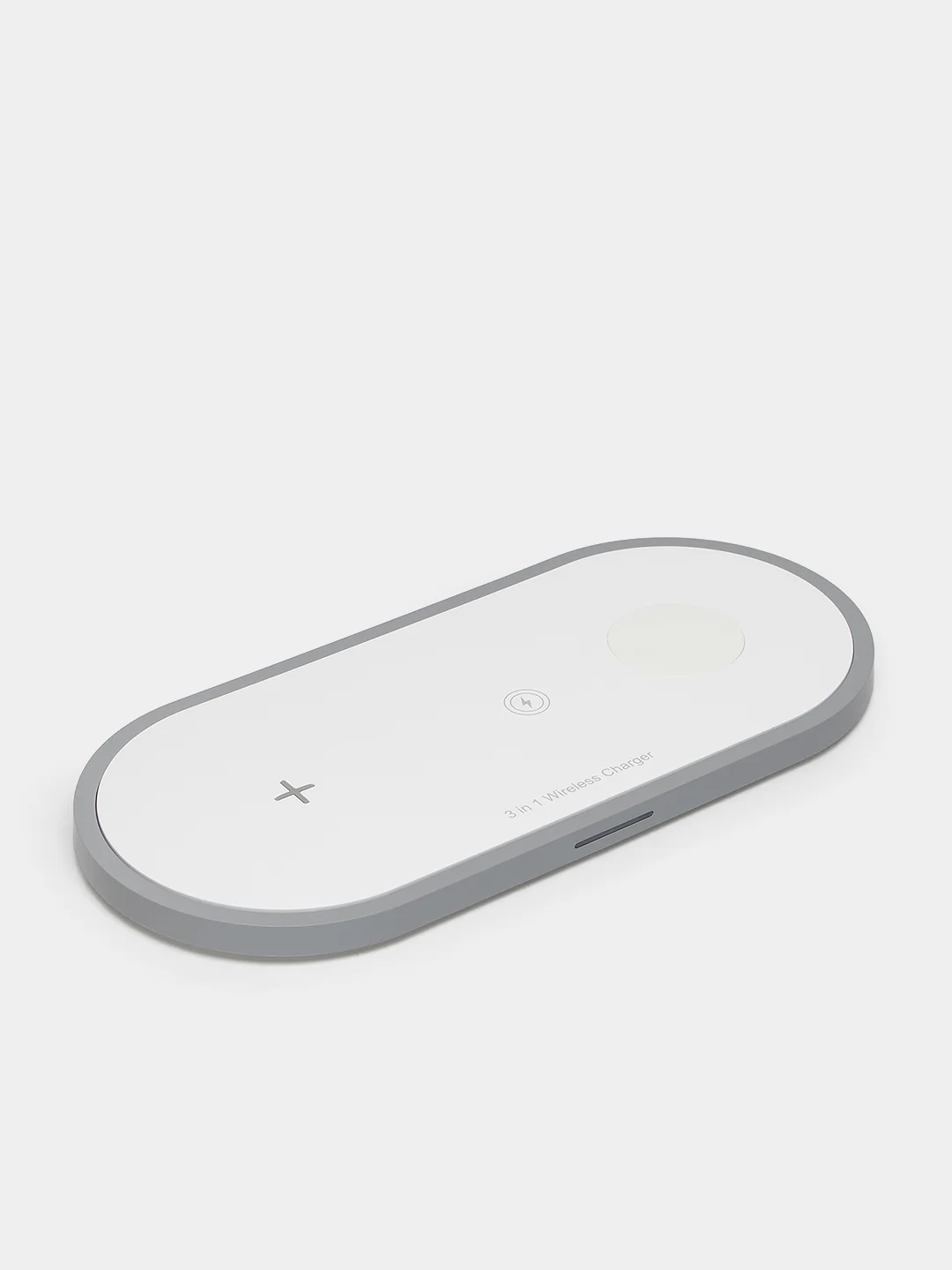 Белый беспроводная зарядка 3 в 1, для iPhone, iWatch, AirPods, Android