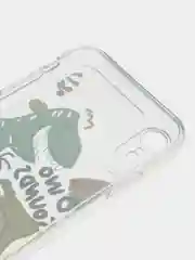Фиолетовый чехол на iPhone 11, 12, 13 / 14 Pro Max,  7/ 8 Plus, XR, XS, X , прозрачный