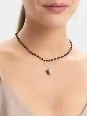 Двойная подвеска с бабочкой