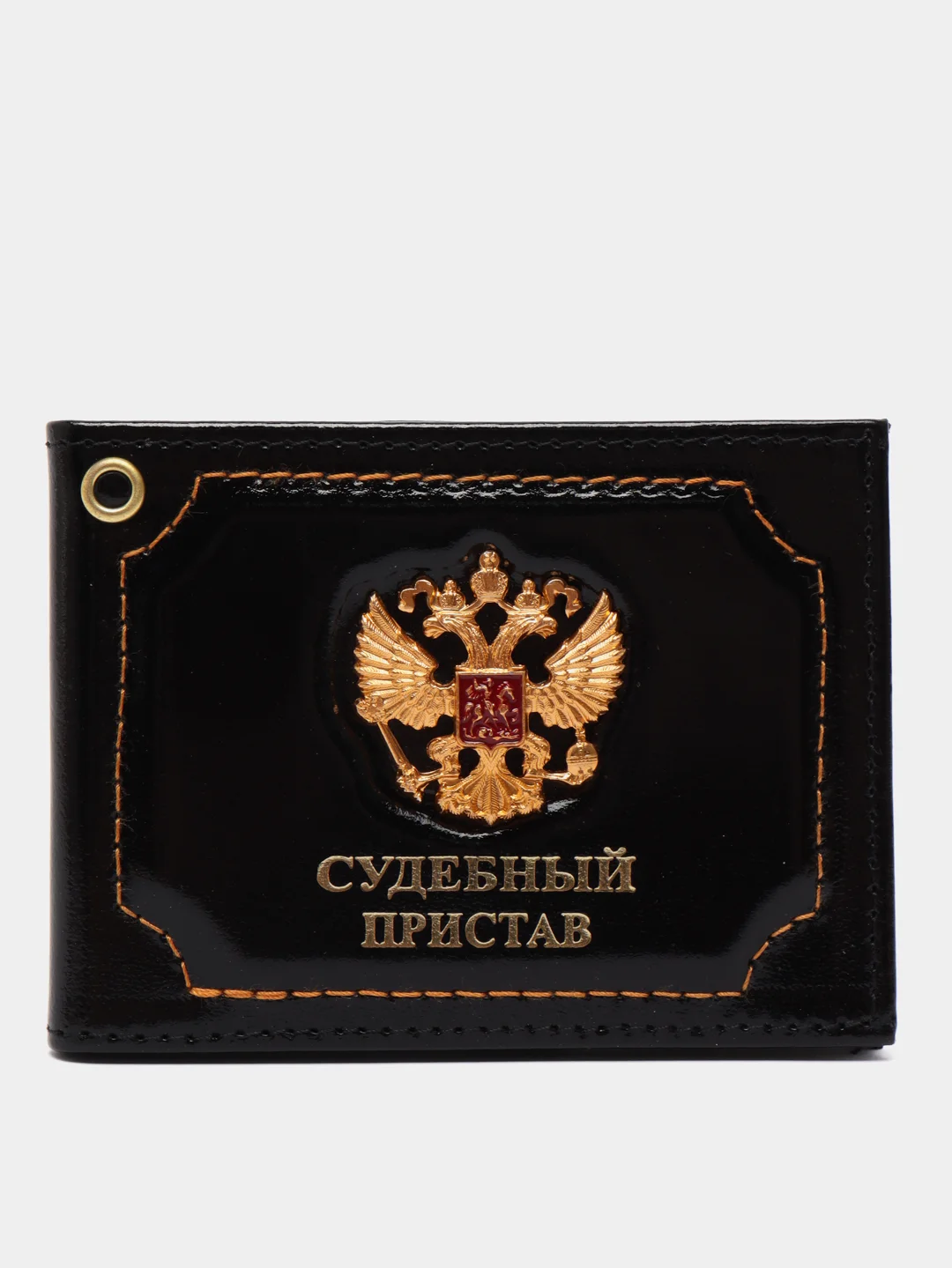 Черный обложка на удостоверение "Судебный пристав"