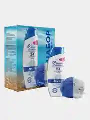 Набор Head&Shoulders Шампунь против перхоти 2в1 200мл и губка
