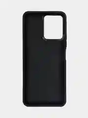 Черный чехол для Xiaomi Redmi 12 / Сяоми Редми 12, силиконовый, с блестками